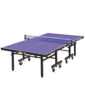 DHS紅雙喜T1223乒乓球臺 高級單折移動式乒乓球桌 贈網架