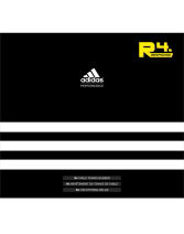 adidas 阿迪達斯 R4 乒乓球反膠進攻全面型套膠