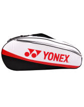 YONEX尤尼克斯 BAG-5223EX 羽毛球包3支裝 單肩背 白黑