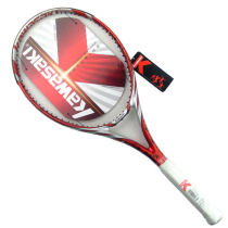 川崎/KAWASAKI CRAZY 460 全碳素网球拍 网拍 红色款