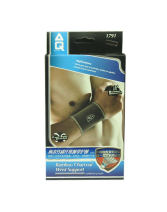 美國AQ護具 AQ1791護腕 納米竹碳纖維 運動護腕 籃球羽毛球拍護具