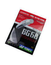 YONEX/尤尼克斯/YY BG68TI 羽毛球線 適合控球拉吊型打法