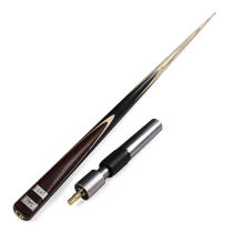 LP恒轩公爵01通杆斯诺克专用单节小头杆 中式黑八独挺高档手工杆