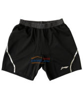 2014湯尤杯比賽服 李寧AAPJ019-1男款黑色短褲，國羽戰(zhàn)袍