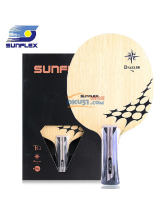SUNFLEX陽光金剛(DAZZLER TN)鈦碳乒乓球拍底板