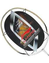 李寧HC1900 AYPG346-1 全碳羽毛球拍（土豪金+牛奶白）