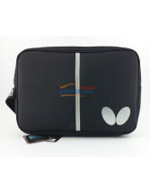 蝴蝶Butterfly TBC-966 乒乓球拍雙層拍套 白色款