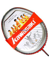 KAWASAKI 川崎 天網(wǎng) X6370 電鍍?yōu)踅鸺t羽毛球拍