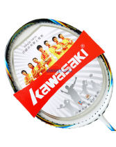 KAWASAKI 川崎 酷銳系列 CORESPEED 80R 羽毛球拍 霓虹藍