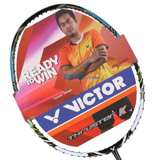 VICTOR 胜利TK-9000 突击9000 羽毛球拍（头重扣杀雷火之击）_正品