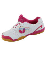 BUTTERFLY蝴蝶 UTOP-5 女款乒乓球運(yùn)動(dòng)鞋（玫紅）