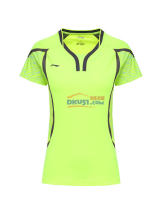 李寧LINING 奧運會女款羽毛球服TD版 AAYL104-3亮綠款