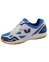 蝴蝶 CHD-1 LEZOULINE JL 藍色款兒童乒乓球鞋（對孩子不含糊）