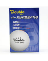 Doubie道勃爾 40+ 新材料三星乒乓球（6只裝）