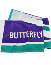 BUTTERFLY蝴蝶 WTT-9000 純棉乒乓球毛巾/汗巾