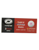 銀河 S40+ 精品二星 有縫新材料乒乓球 10個裝