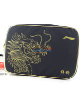 LINING李寧 許昕里約奧運(yùn)專(zhuān)用乒乓球拍套 黑色ABJL96-6000