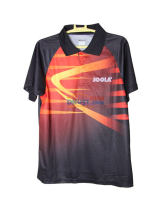 JOOLA優拉 蝶舞 693 乒乓球比賽球服 運動短袖 2017新款 紅色款