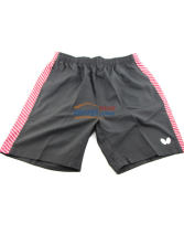 蝴蝶Butterfly專業(yè)兒童乒乓球短褲 CHD-301 黑色款