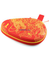 李寧 ABJM086 硬質葫蘆拍套 中國龍乒乓球拍套 紅色