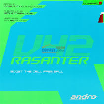 ANDRO岸度 新锐煞V42 Rasanter V42 乒乓球反胶套胶03-038（高容错性）