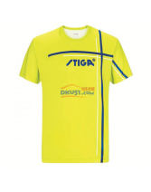 STIGA斯帝卡 GA-36151 綠款 印花圓領(lǐng)乒乓球服