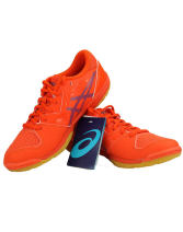 ASICS亞瑟士 1073A001-800 橙色款 專業(yè)乒乓球鞋 超高透氣性能，锃藍(lán)亮橙！