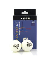 STIGA斯蒂卡 40+ 二星 6只裝 ABS+ 新材料乒乓球 大品牌，高質量，高性價比！
