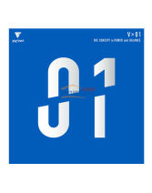 VICTAS維克塔斯  V>01 020301 專業乒乓球反膠套膠