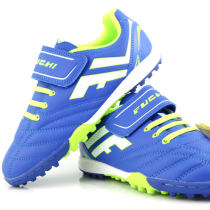 福驰TF6062 蓝色款 青少年儿童足球鞋 防滑透气 耐磨减震