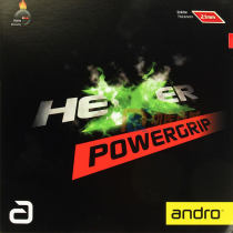andro岸度黑煞-PG Powergrip）专业乒乓球套胶 更大限度旋转和魔法般的弧线03-044