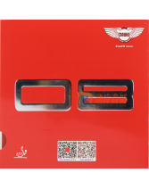 大維 乒乓球反膠套膠（融入大維顆粒膠技術(shù)） 發(fā)力時(shí)底勁足，弧圈低、平、長(zhǎng)。