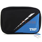 TSP大和 方形單層乒乓球拍套，帶拍夾