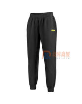 Stiga斯帝卡CA-58511 運(yùn)動(dòng)長(zhǎng)褲 乒乓球運(yùn)動(dòng)長(zhǎng)褲 黑+黃LOGO