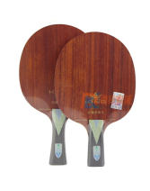 729友誼紅檀芳碳王 名貴紅檀+芳碳乒乓球底板（控球穩且力量足）