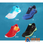 VICTOR/威克多 A670入门级羽毛球鞋 防滑耐磨透气U2.5标准楦