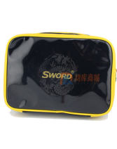 世奧得多功能雙層方形乒乓球拍套 皮革面料