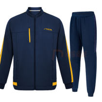 斯帝卡Stiga CA-01411/01511乒乓球运动套服 长袖外套 春秋长袖运动服（上衣+长裤）