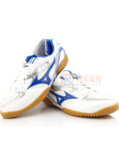 Mizuno美津濃乒乓球鞋81GA183028 CROSSMATCH PLIO RX4 經典男女款 白藍