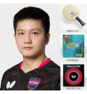 樊振東使用乒乓球拍+膠皮：蝴蝶樊振東ALC+正手NEO藍(lán)國(guó)狂+反手蝴蝶D09C