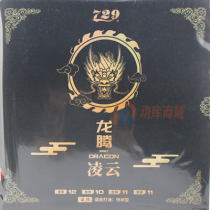 友谊729龙腾凌云 涩性高弹麒麟海绵乒乓球反胶套胶27-019  一款非常容易上手的涩性反胶套胶。