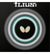 蝴蝶长胶00430 ILIUS B 乒乓球长胶套胶  （变化+进攻）14-042