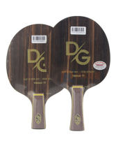 TIBHAR挺拔金旋風黑檀7層純木乒乓球底板 挺拔DG-60EN （底勁足、控制穩） 越發力，越暴力，越自信!