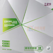 友誼729縱橫普及套綠色/藍色 乒乓球膠皮球拍反膠套膠 訓練套 彩色膠皮，高性價比訓練套