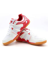 Butterfly蝴蝶乒乓球鞋 專業乒乓球運動鞋 LEZOLINE-10 白紅色