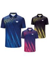 Butterfly蝴蝶乒乓球比賽服 蝴蝶短袖 蝴蝶T恤 BWH-281專業乒乓球服 新款 三色可選