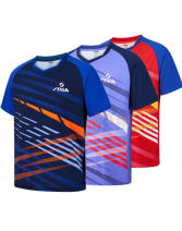 STIGA斯帝卡乒乓球服 CA-93 五色可選 冰感提花 吸濕排汗 乒乓運動體恤