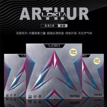 Loki雷神亚瑟亚洲 粘性高弹绵海乒乓球拍胶皮 比赛专用胶皮 内置碳素力量，超强反弹