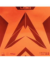 LOKI雷神亞瑟中國 粘性乒乓球反膠套膠 專業級旋轉型膠皮158-011 粘性膠面，弧線制造大師