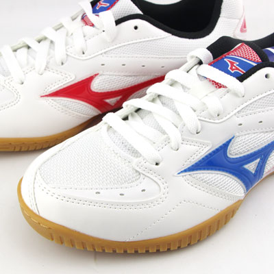 Mizuno美津浓乒乓球鞋81GA183021 CROSSMATCH系列乒乓球运动鞋红蓝双标_